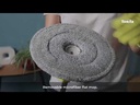 Spin mop "trapeador" TONKITA separa agua sucia al exprimir