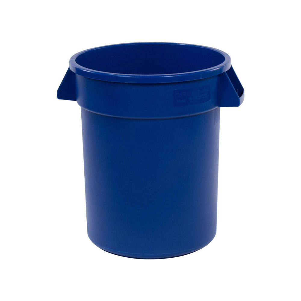 BRONCO bote basura 32 gal (120lt) AZUL (sin tapadera)