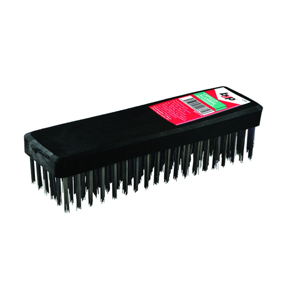 Cepillo de alambre cuadrado 6 x 19 filas B&P
