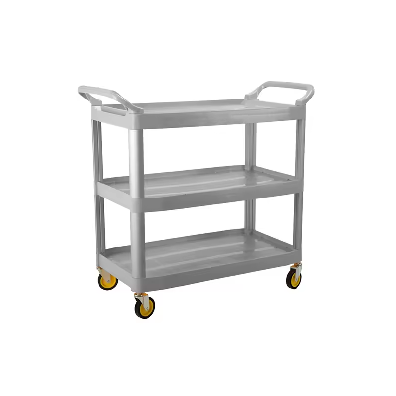 Carreta de servicio de 3 bandejas pequeña 80 x 41 x 90 cm
