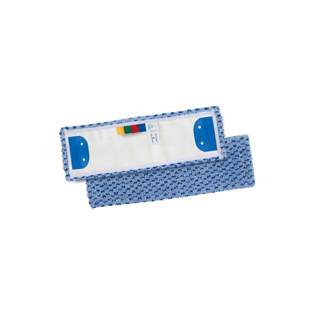 Repuesto mopa SPEEDY 40cm microfibra /polyester Celeste
