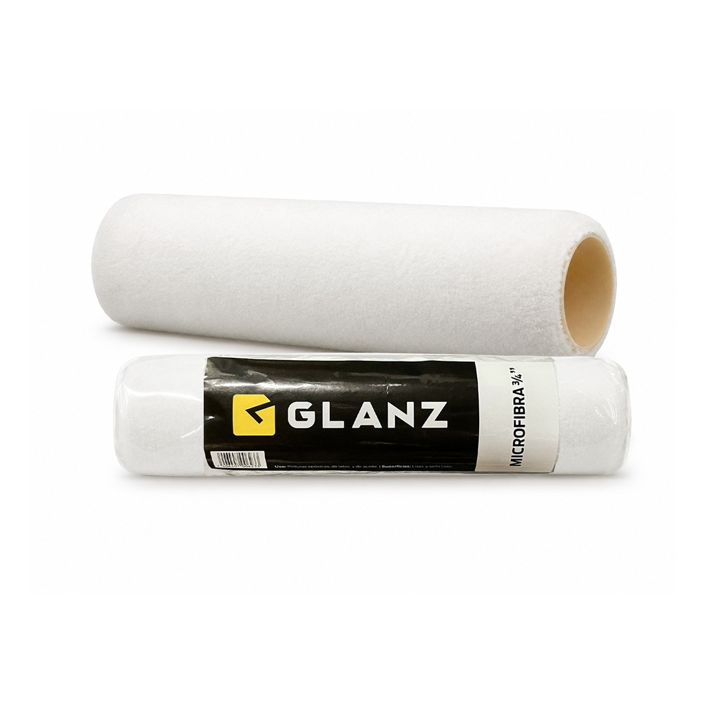 Felpa GLANZ 9'' x 3/8''  de microfibra (industrial)