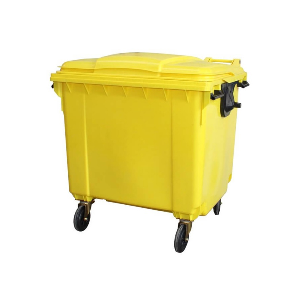 Deposito basura gigante 660 lts. AMARILLO (174 gals.)