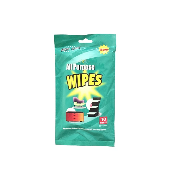 Paños impregnados para limpieza multiusos