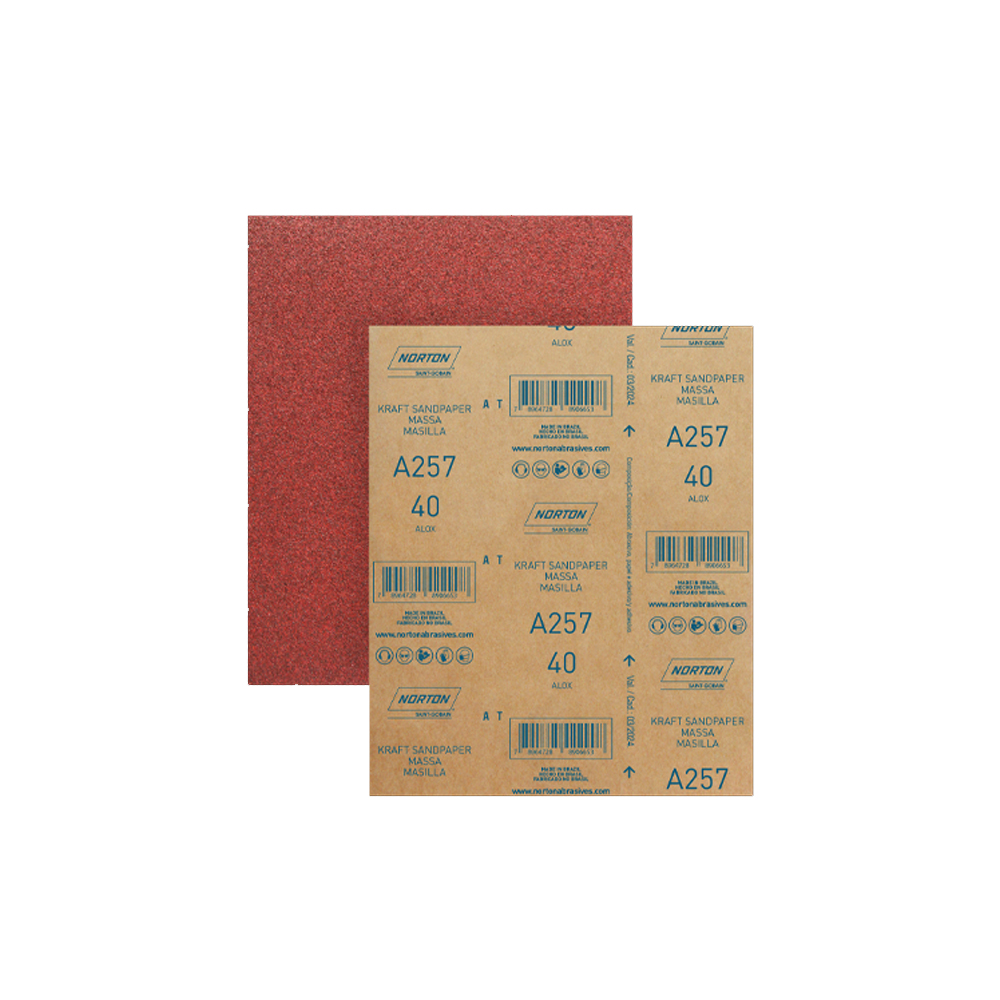Lija para madera NORTON A257 # 036