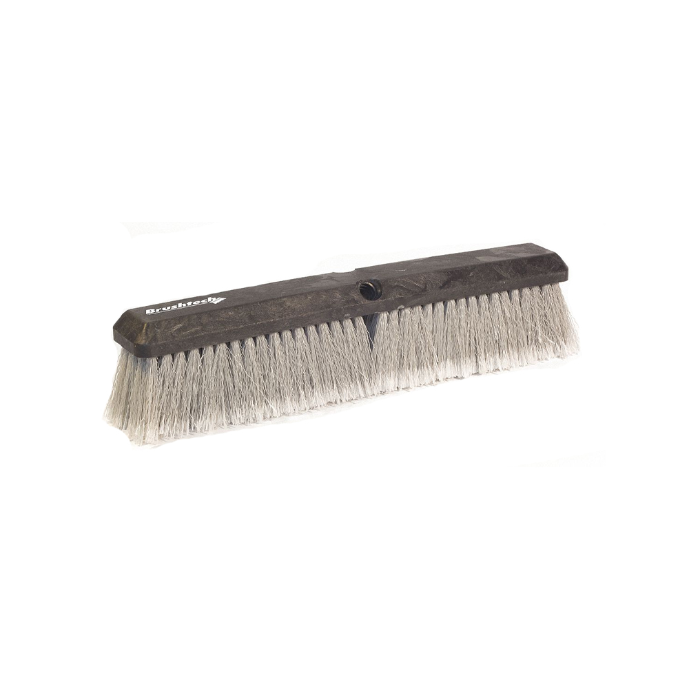 Cepillón fibra PVC fibra suave plumada gris 60cm