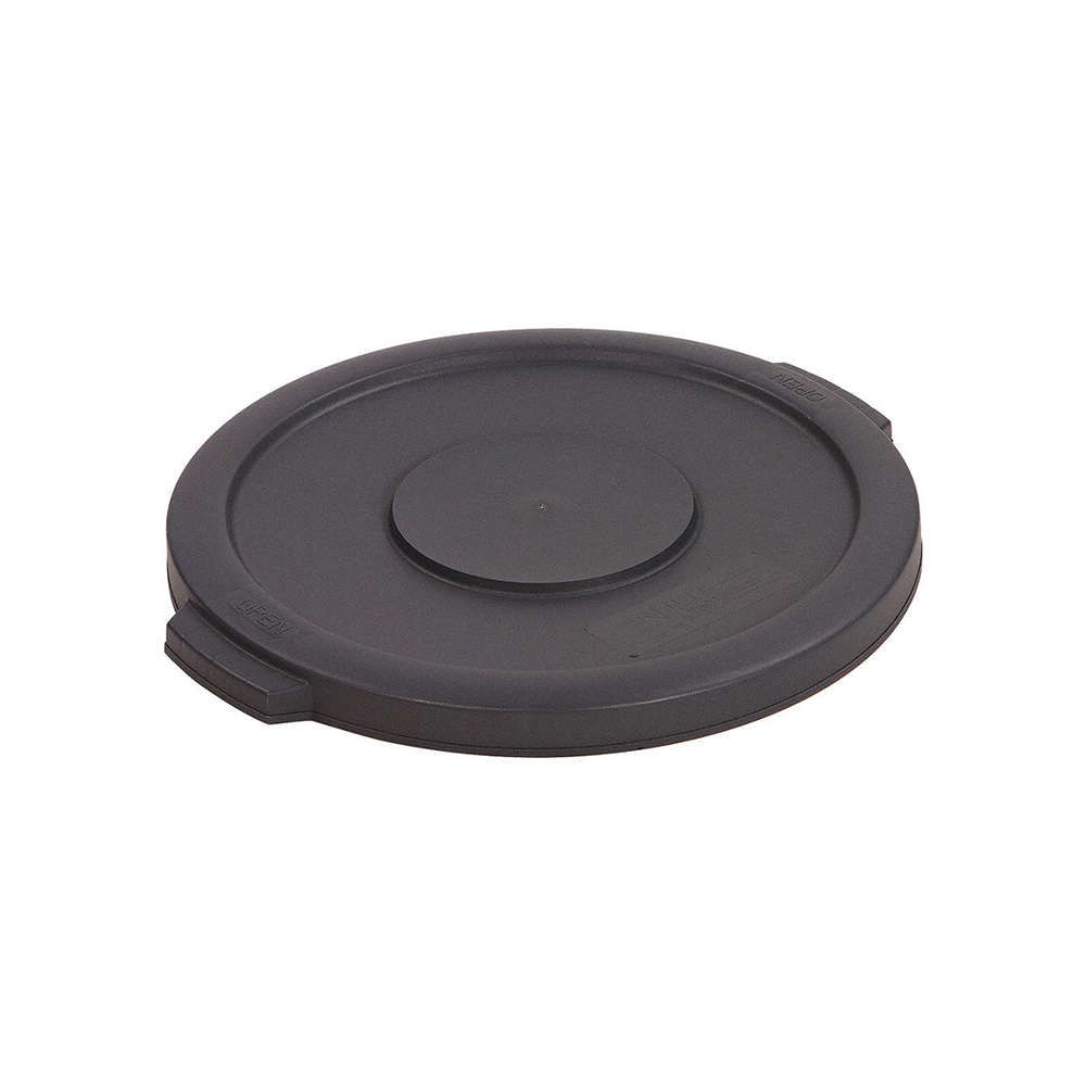 BRONCO tapa plana bote de basura 10 gal GRIS