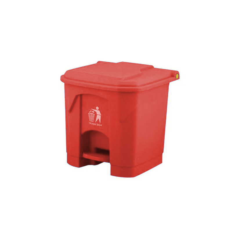 Basurero ALFA COLOR 30lts ROJO LIVIANO (nuevo)
