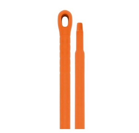 Mango plástico ergonómico NARANJA higiene máxima 1.45m