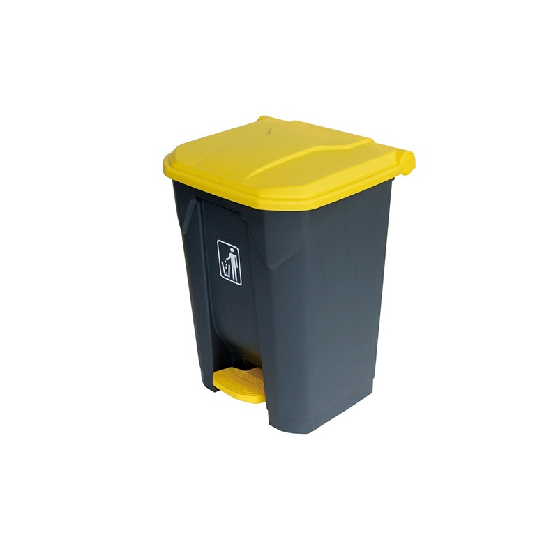 Basurero Alfa de pedal 45 lts
