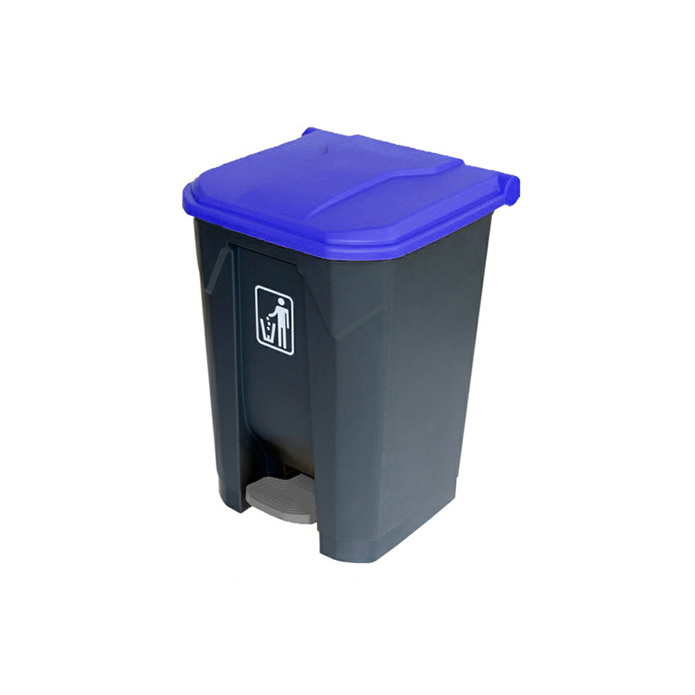 Basurero Alfa de pedal 68 lts