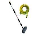 Cepillo con extension y manguera para lavar carros