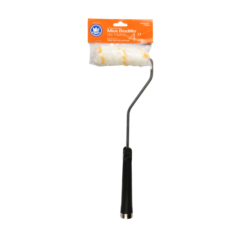 Minirodillo nylon 4'' (maneral y felpa) CORONA