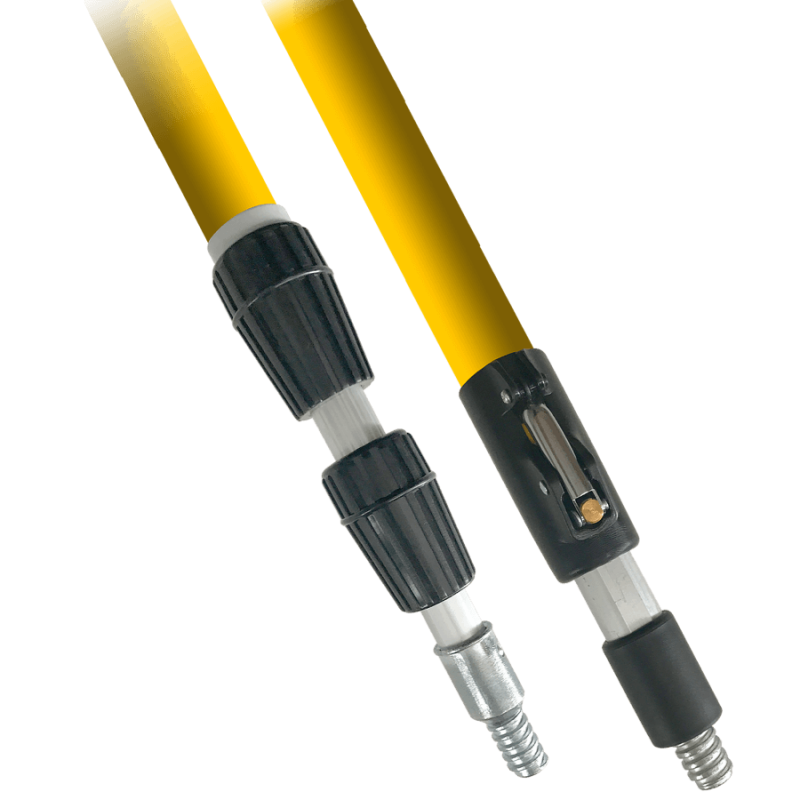 Extensiòn telescópica 2.10m - 5.4m fibra de vidrio rosca USA metálica CORONA