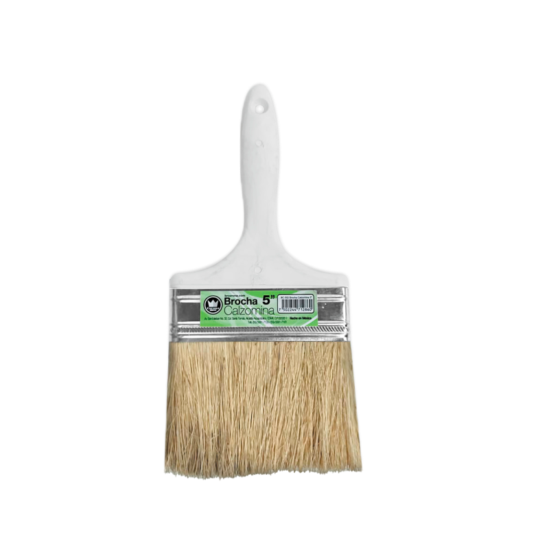 Brocha 4" CORONA fibra tampico para impermeabilizantes