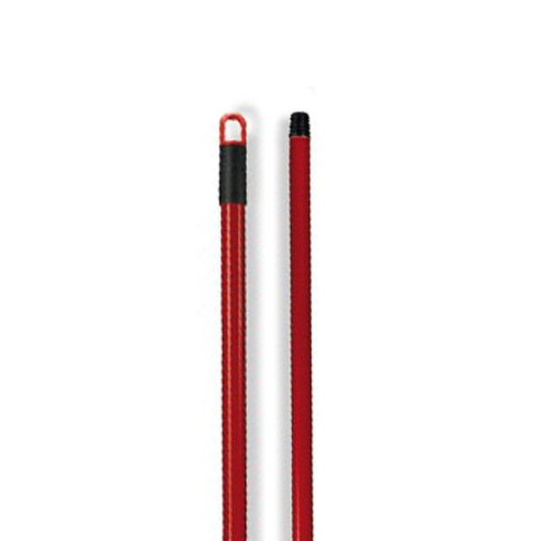 Mango de acero 1.3m rojo rosca italiana TONKITA