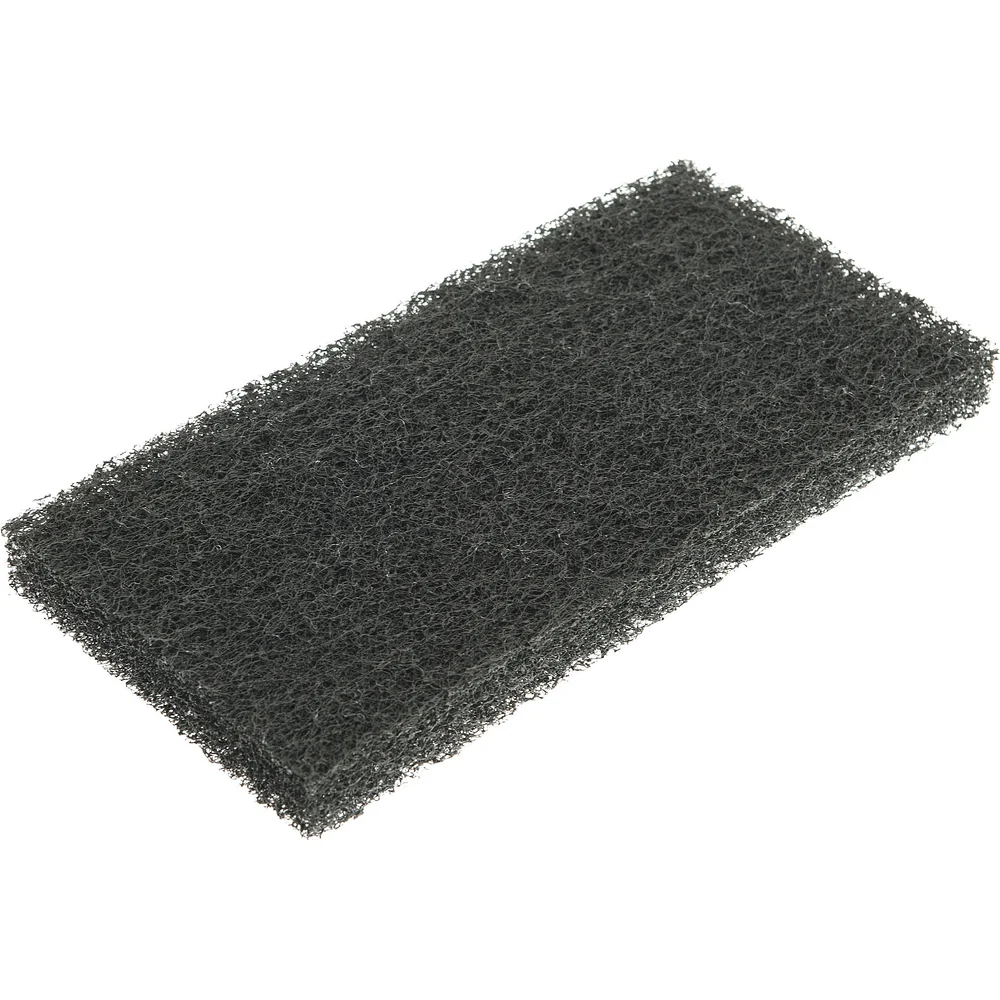 Esponja abrasiva GLANZ 12 x 25 cm RAZORBACK muy abrasiva negra