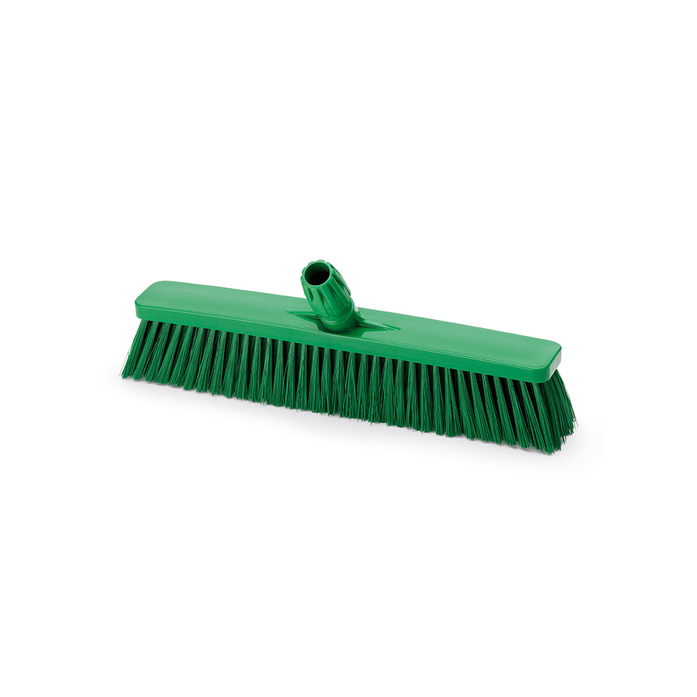 Cepillón para barrer 45cm VERDE fibra suave