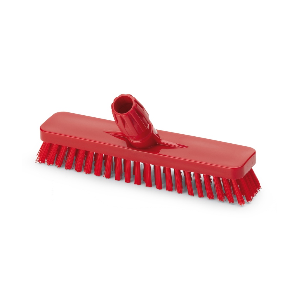 Cepillo para lavar pisos PBT ROJO dureza fuerte