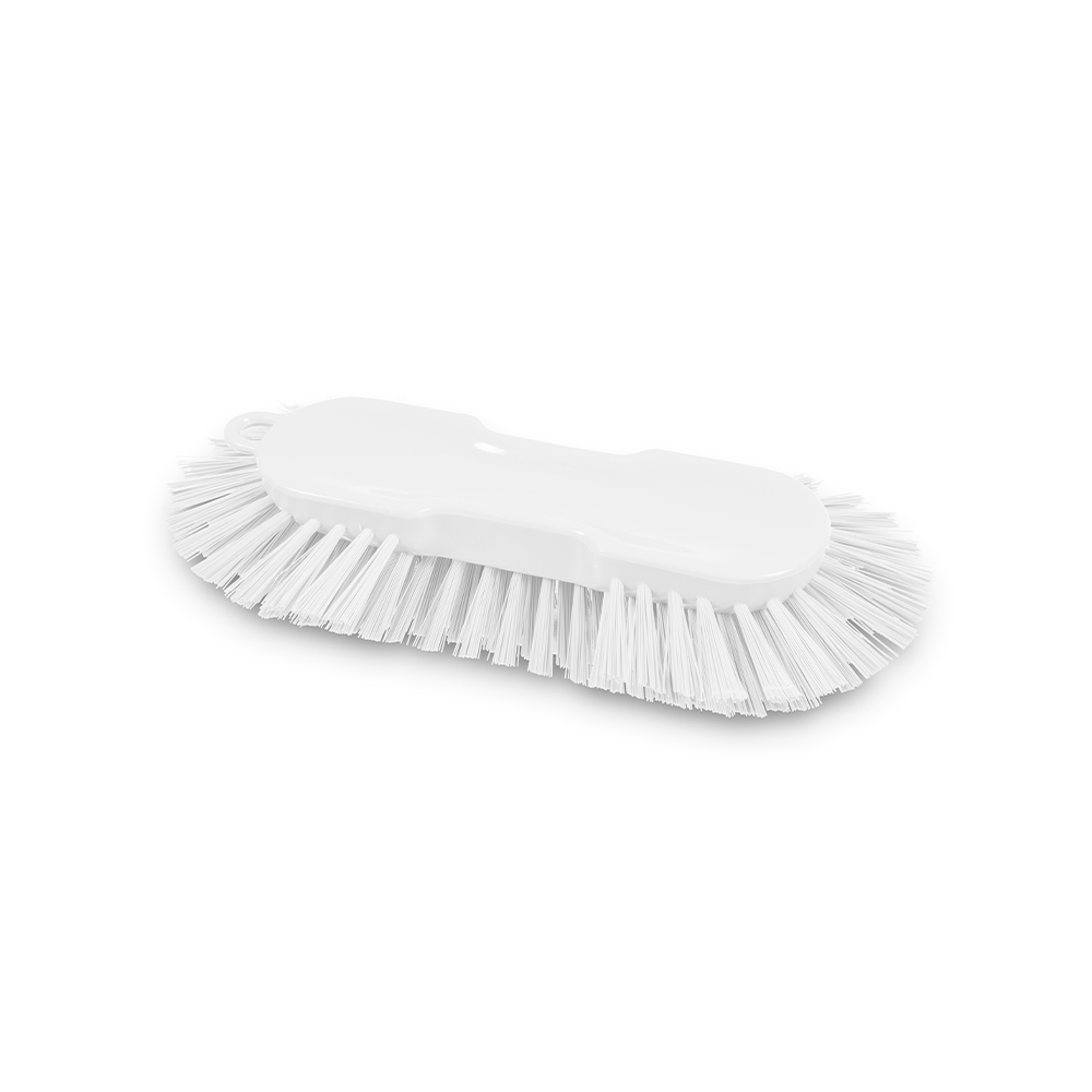 Cepillo oval de mano PBT BLANCO dureza media