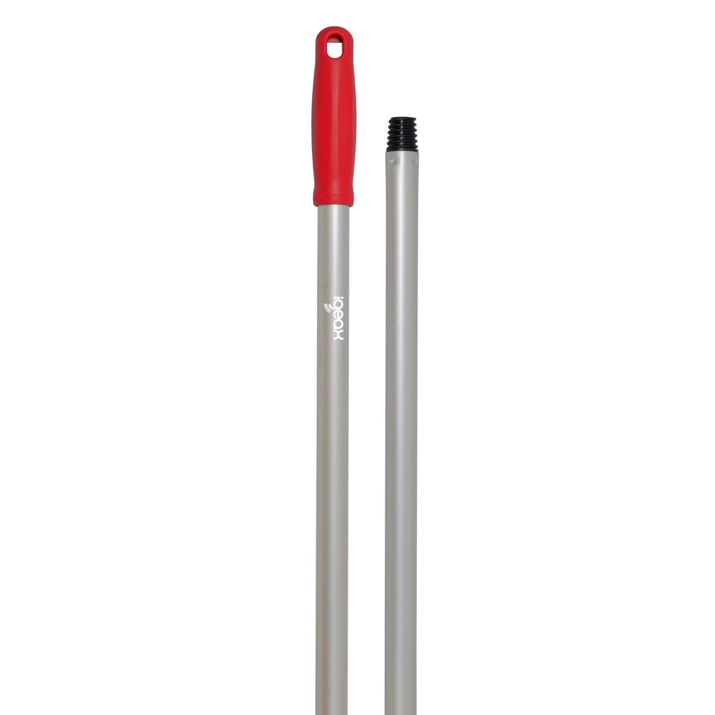 Mango de Aluminio empuñadura ROJA 1.4m