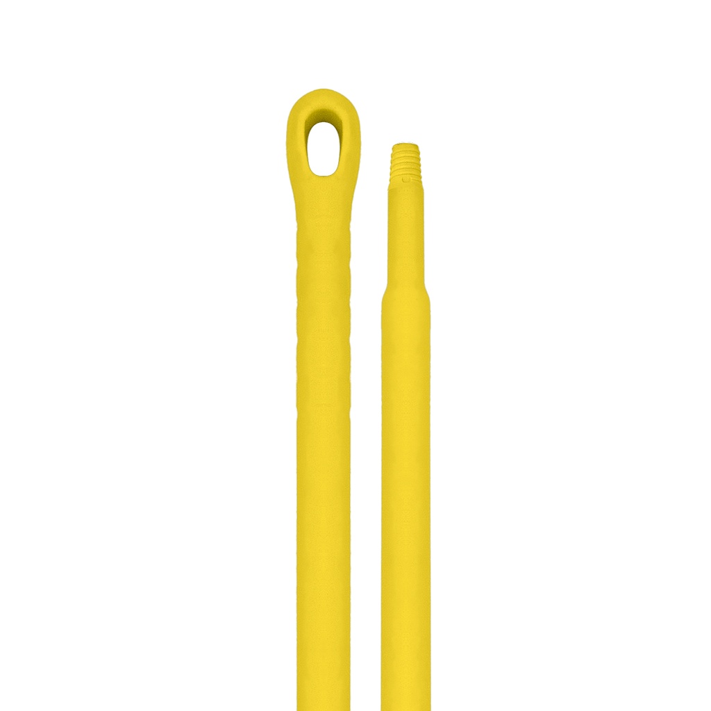 Mango plástico ergonómico AMARILLO higiene máxima 145cm