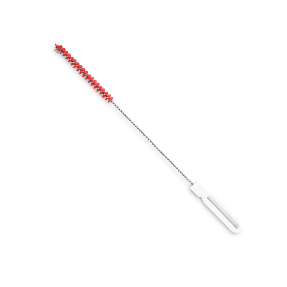 Lavaprobetas PBT diámetro 10mm (  3/8 plg ) longitud 50cm ROJO