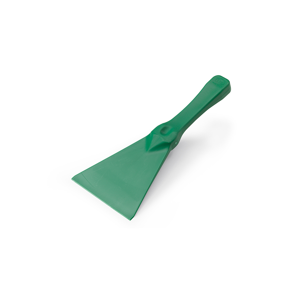 Espátula plástica 110mm (4.5'') VERDE para industria de alimentos
