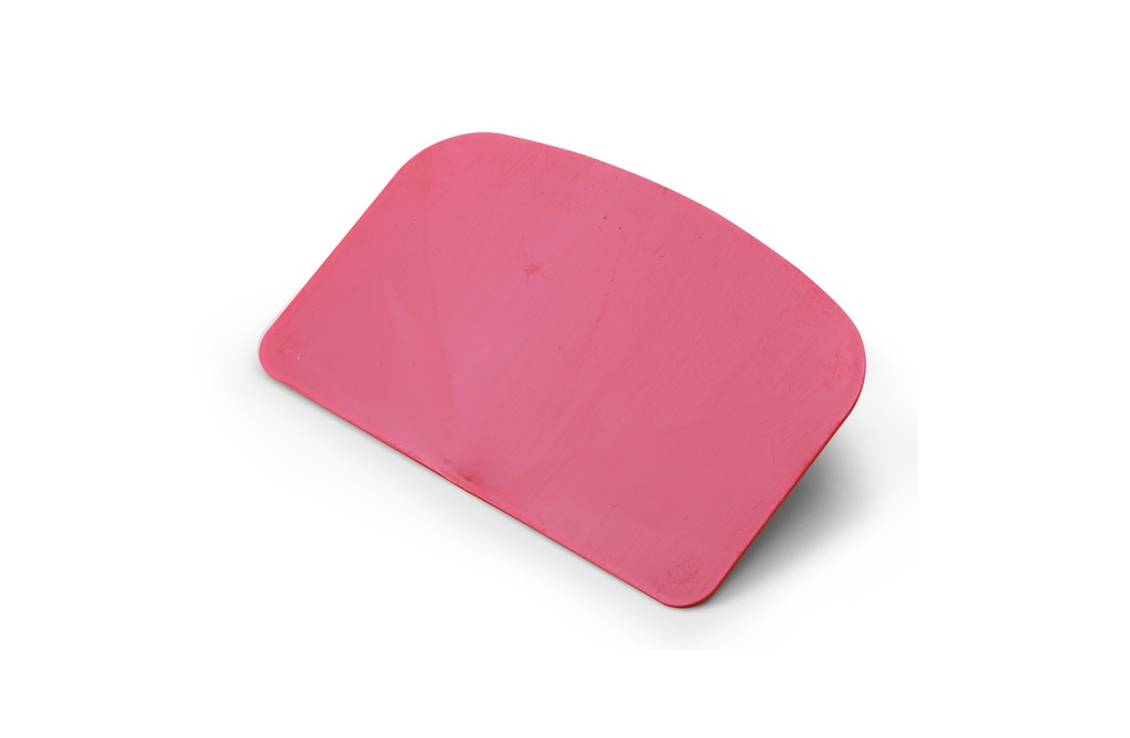 Raspador plástico pequeño 150mm ROJO