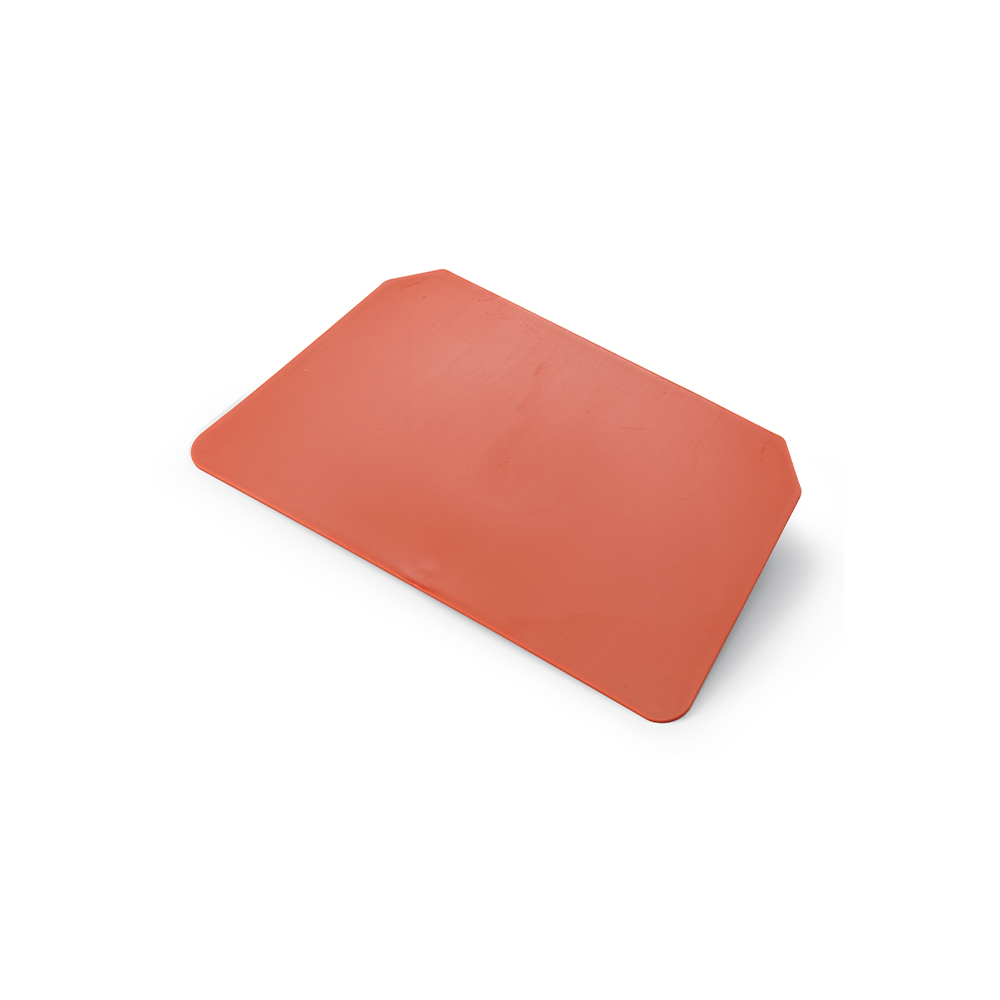 Raspador plástico grande 230mm ROJO