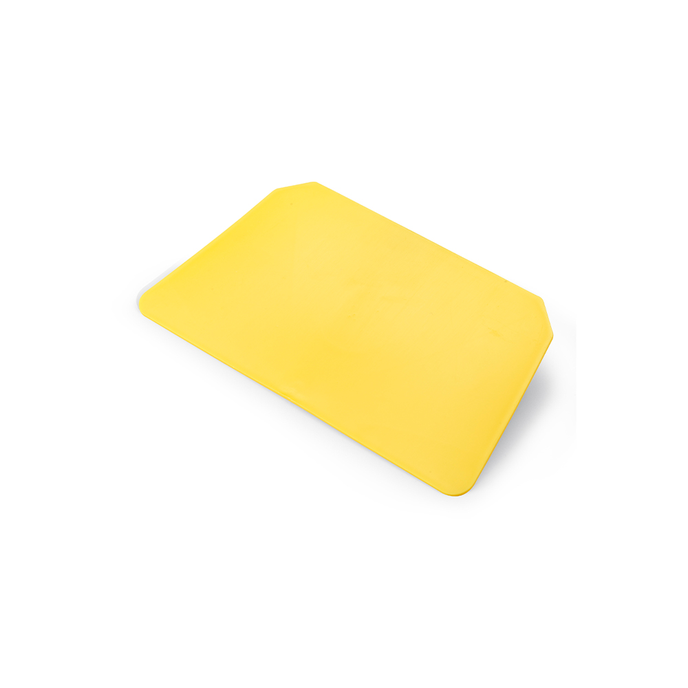 Raspador plástico grande 230mm AMARILLO