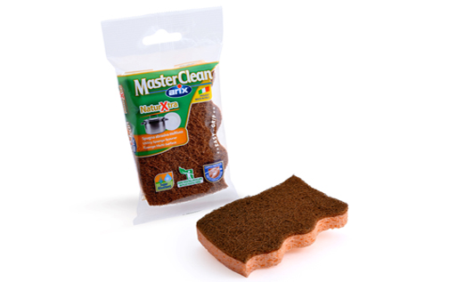 Esponja de celulosa p lavar platos ARIX NaturXtra con fibra natural