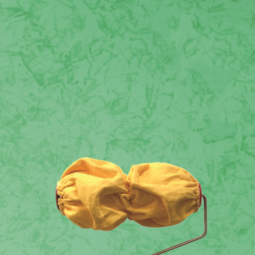 Rodillo decorativo # 23 piel de oveja 7 plg