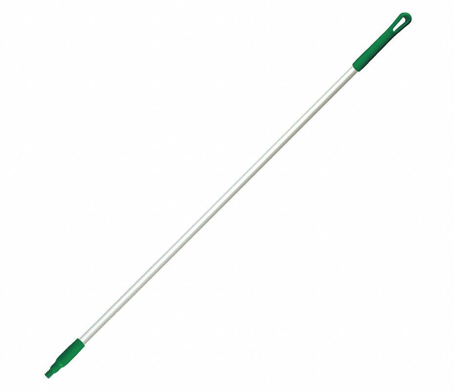 Mango aluminio anodizado rosca USA 150cm verde BRUSHTECH