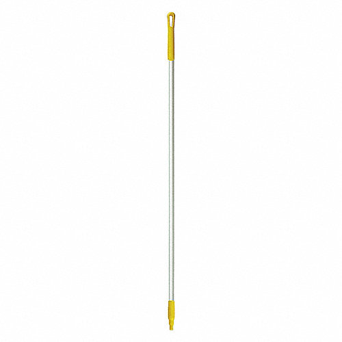 Mango aluminio anodizado rosca USA 150cm amarillo BRUSHTECH