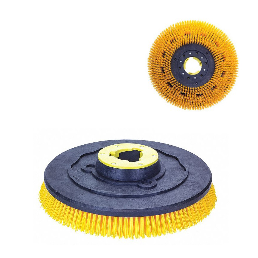 Cepillo circular 19plg  POLIPROPILENO con alza BRUSHTECH