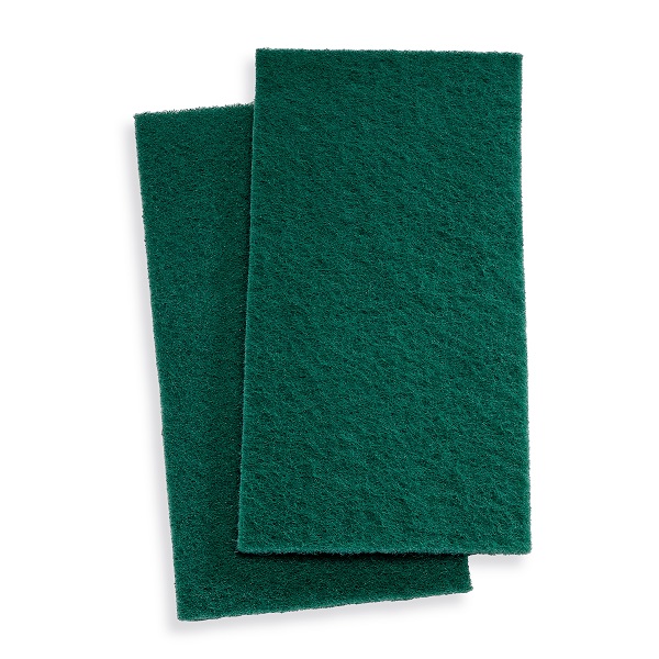 Esponja de fibra abrasiva verde ''X3'' 15 x 30cm