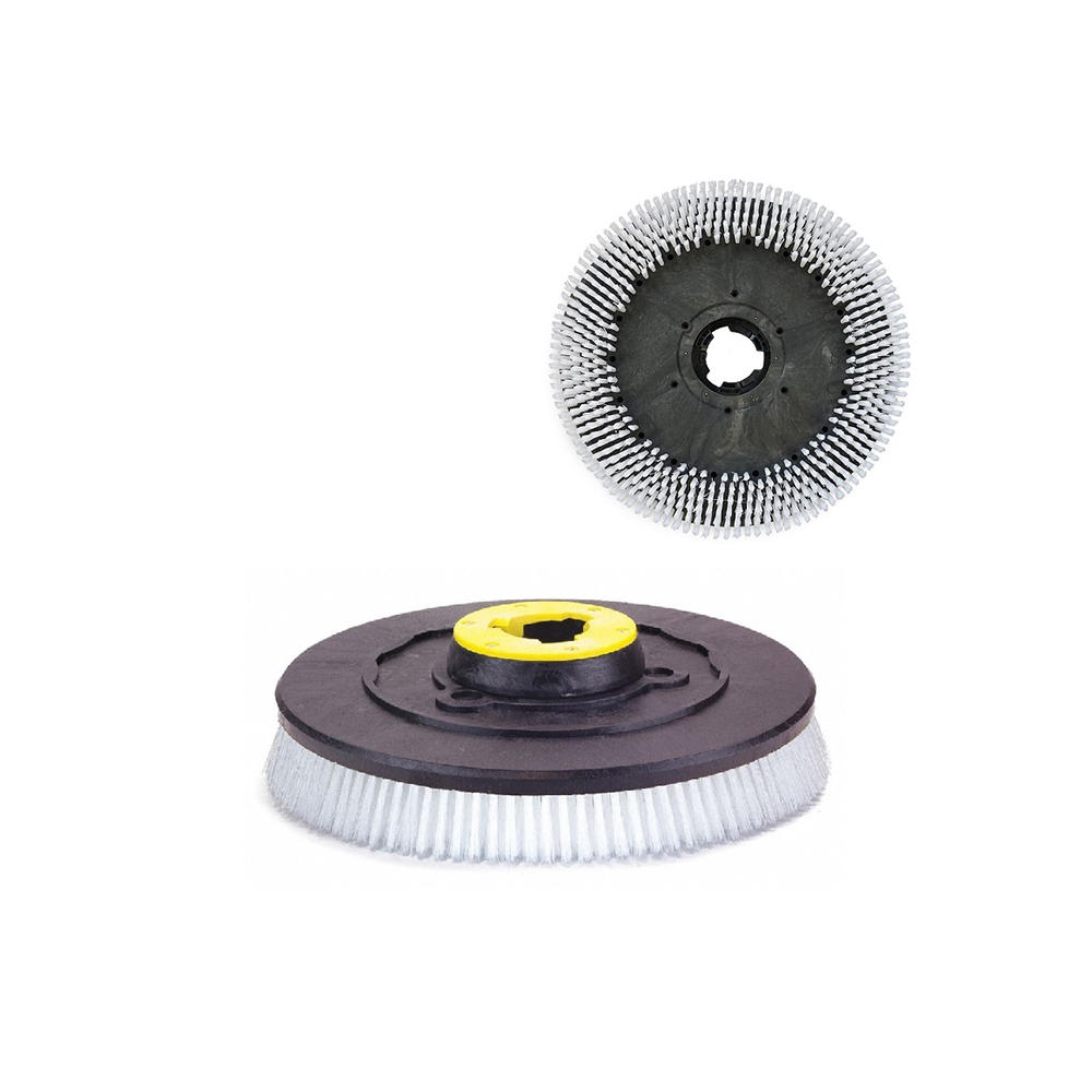 Cepillo circular 19plg  NYLON BRUSHTECH para lavar alfombras
