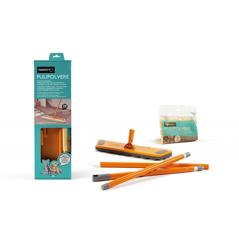Mopa ''il Pulipolvere'' kit con mango