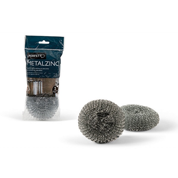 Esponja metalica  Empaque de 2 u.
