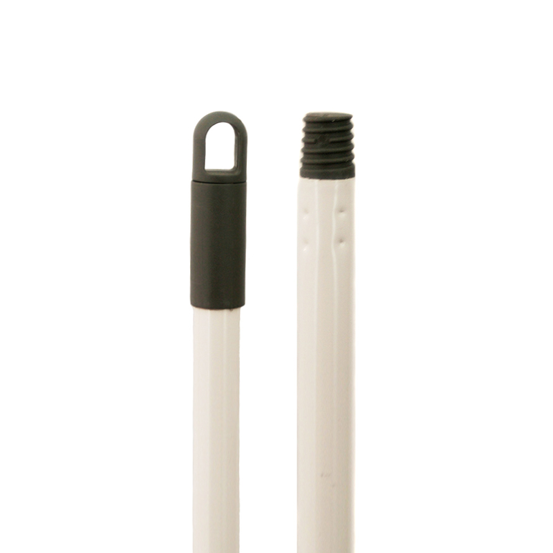 Mango de acero 1.3m blanco cremoso