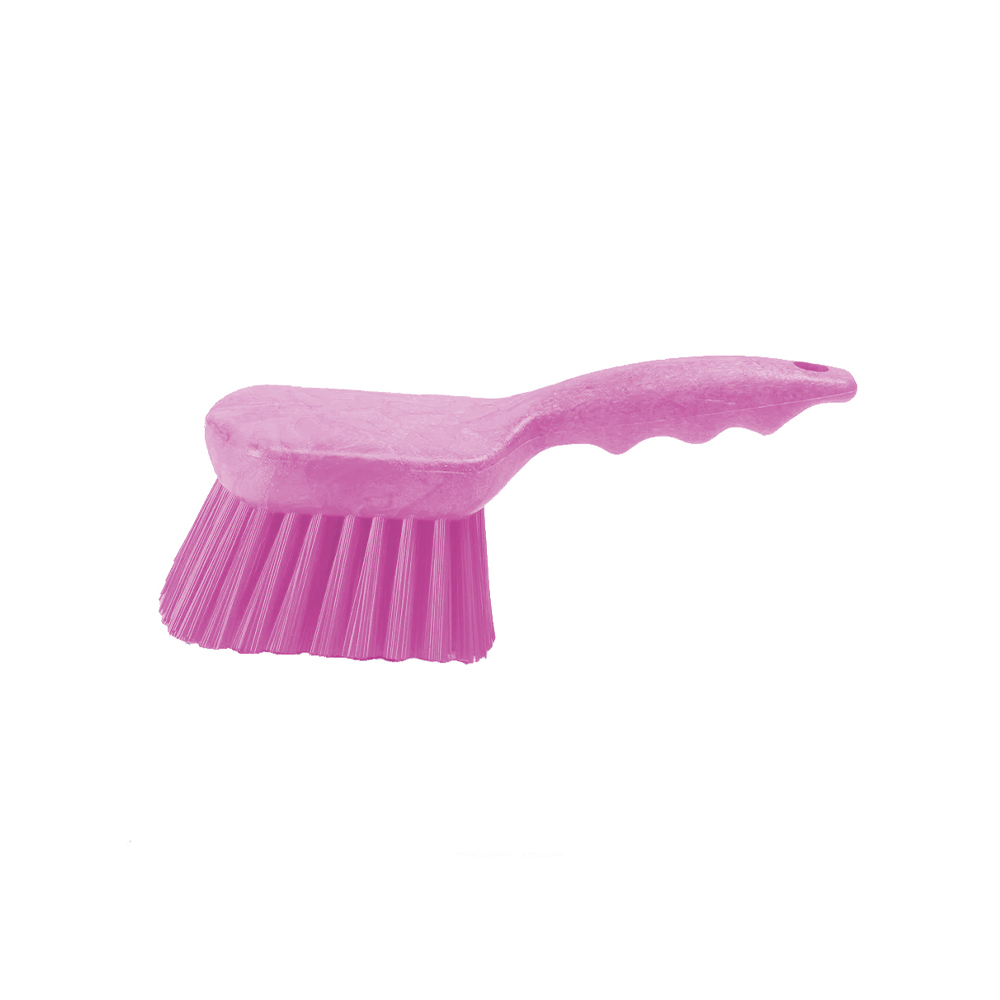 Cepillo mango corto 8.5'' PBT ROSADO BRUSHTECH