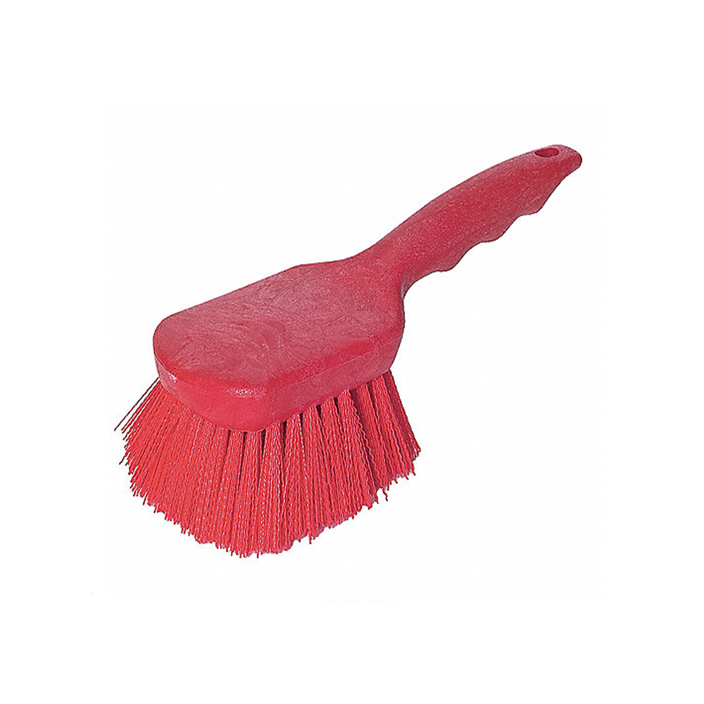Cepillo mango corto 8.5'' PBT rojo BRUSHTECH
