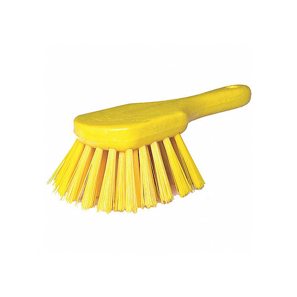 Cepillo mango corto 8.5'' PBT amarillo BRUSHTECH