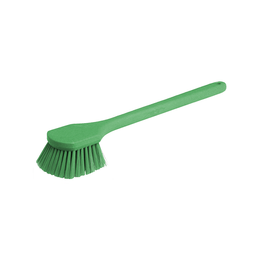 Cepillo mango largo 20'' PBT verde