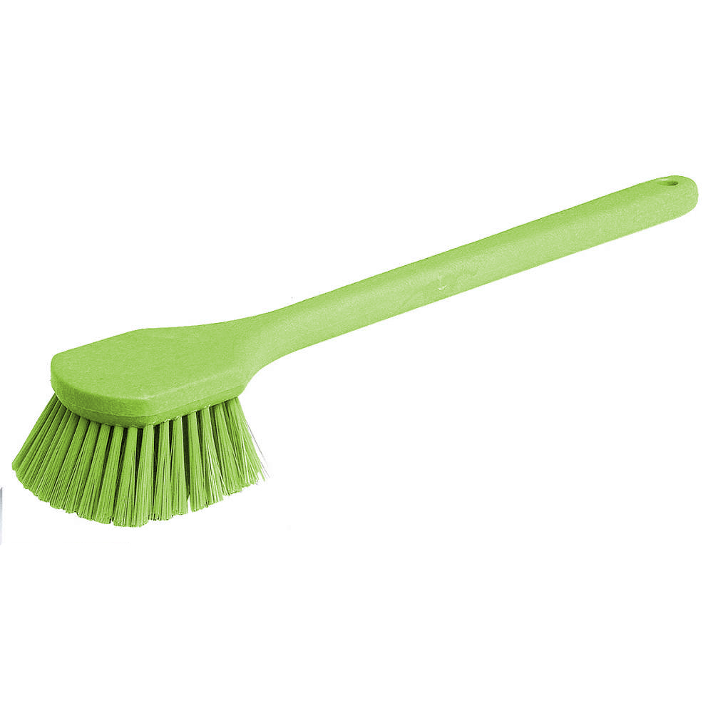 Cepillo mango largo 20'' PBT VERDE LIMA