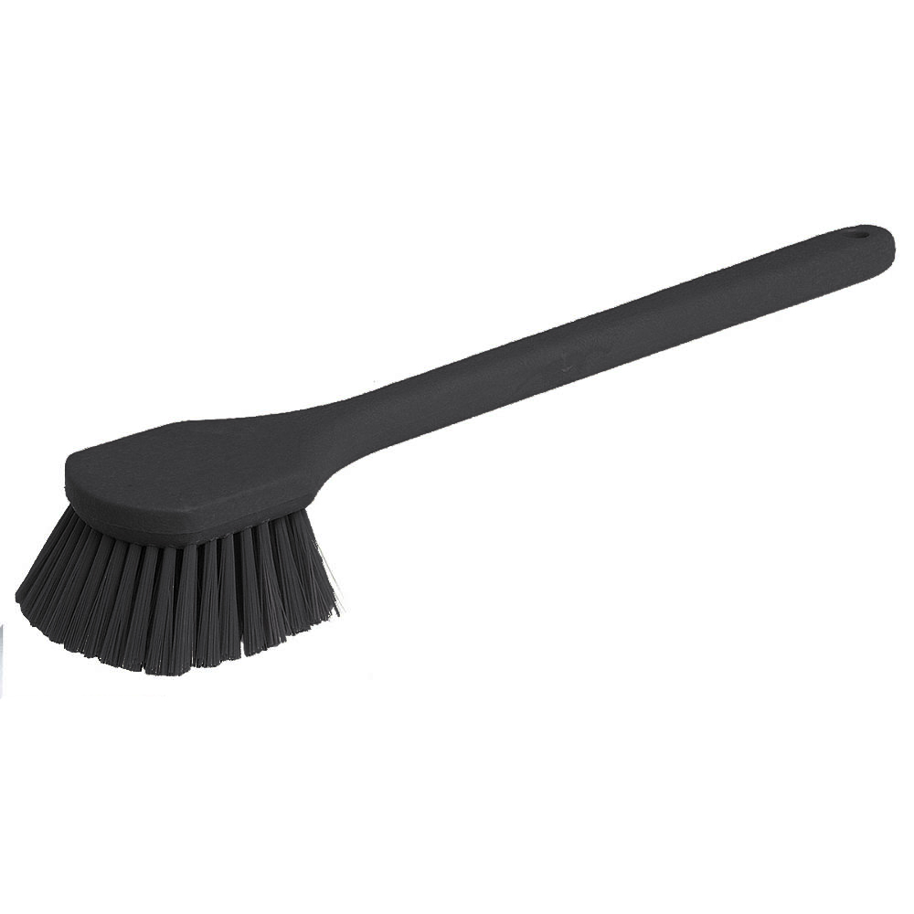 Cepillo mango largo 20'' PBT NEGRO