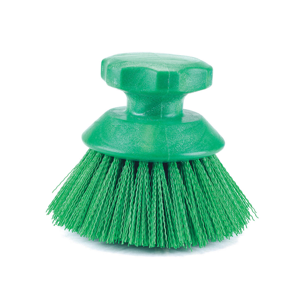 Cepillo tipo estrella redondo PBT verde BRUSHTECH