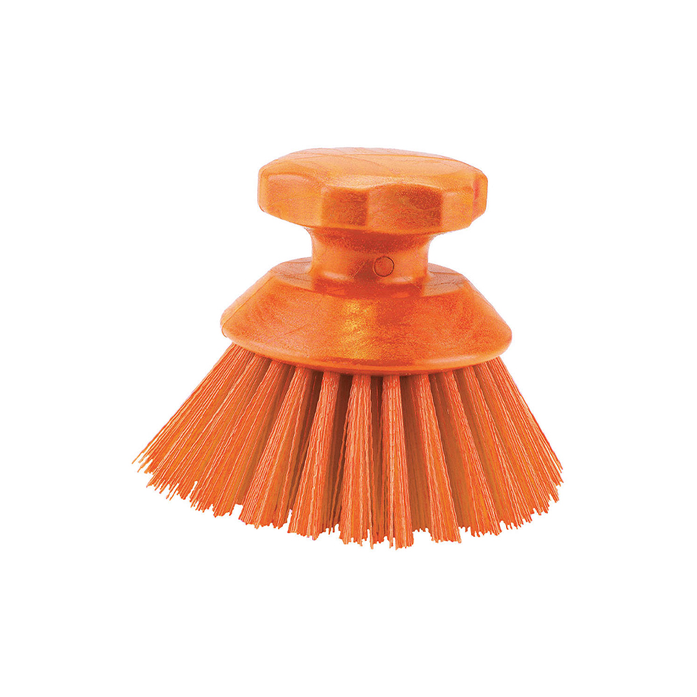Cepillo tipo estrella redondo PBT naranja BRUSHTECH