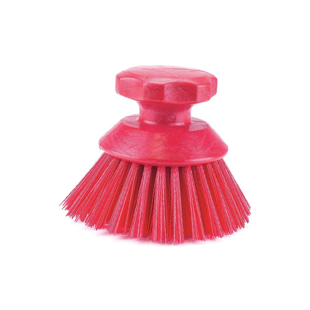 Cepillo tipo estrella redondo PBT rojo BRUSHTECH